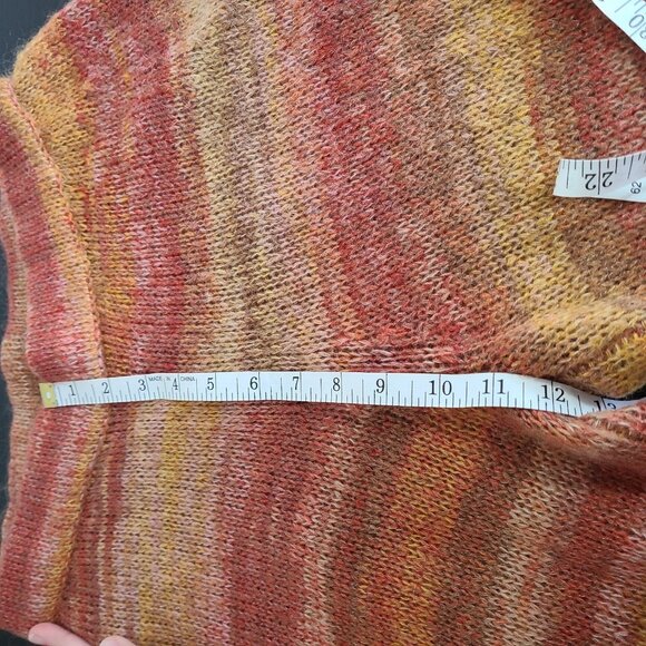 Cult Gaia Lounge Set Sunset Space Dye Orande Size M Mohair - Picture 7 of 12